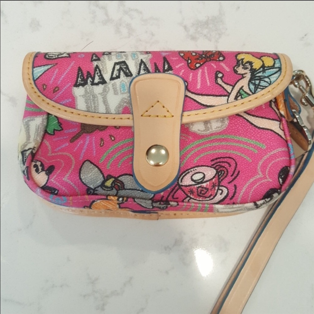 Dooney & Bourke Disney Sketch Wristlet